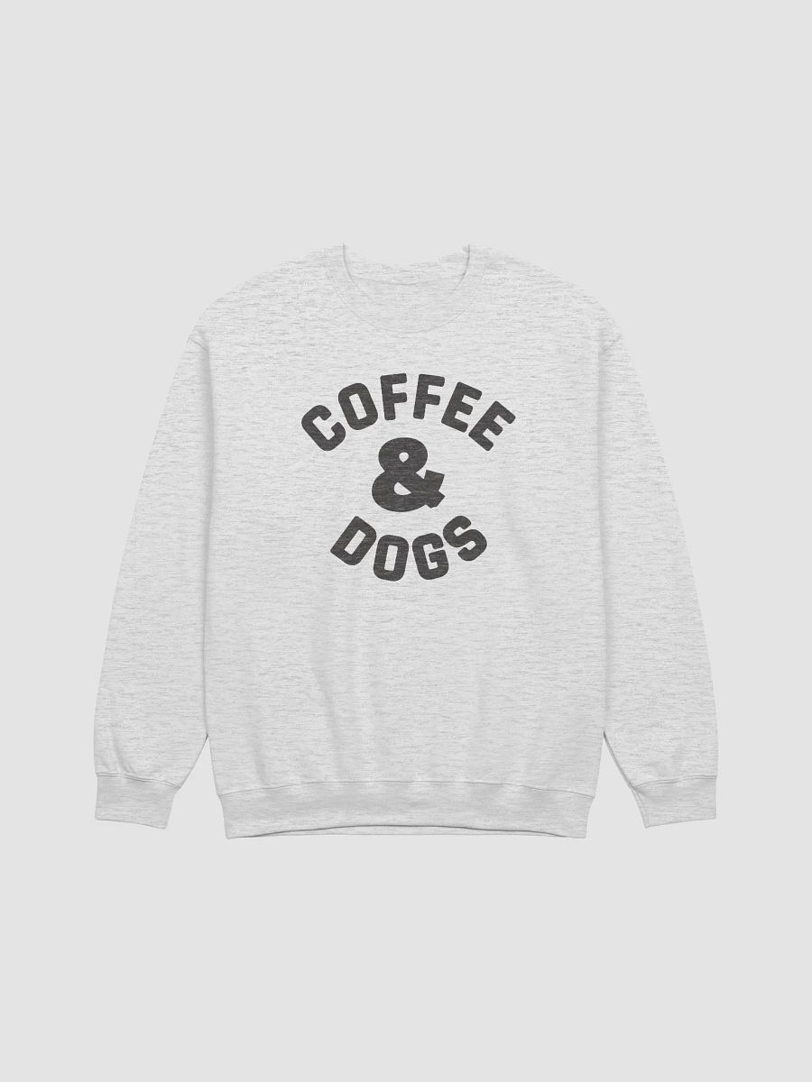 Coffee & Dogs - Heather Black text product image (1)
