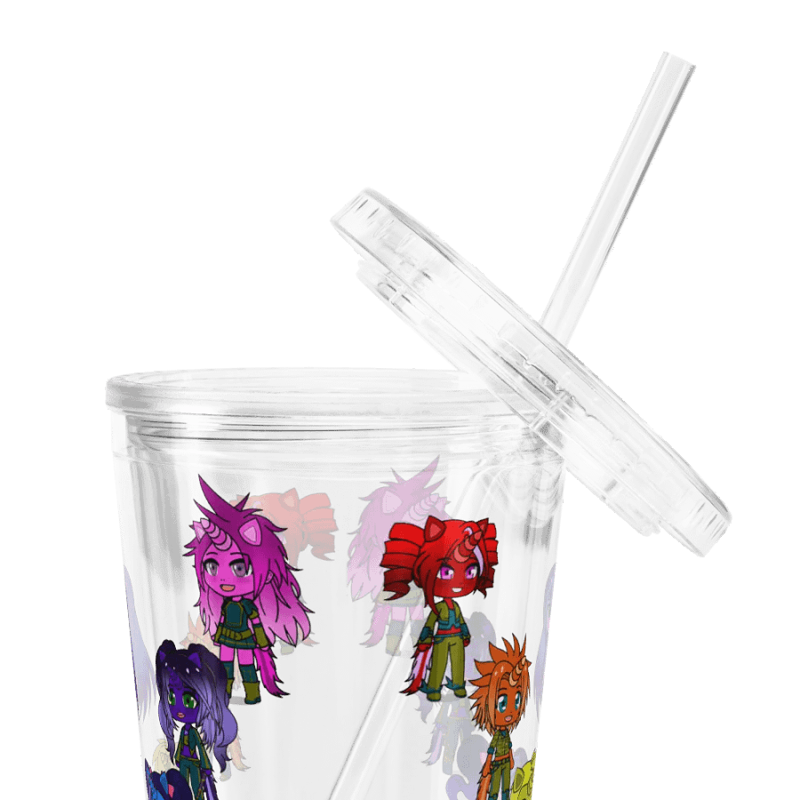 The Shadow Unicorns Plastic Tumbler 16oz product image (5)