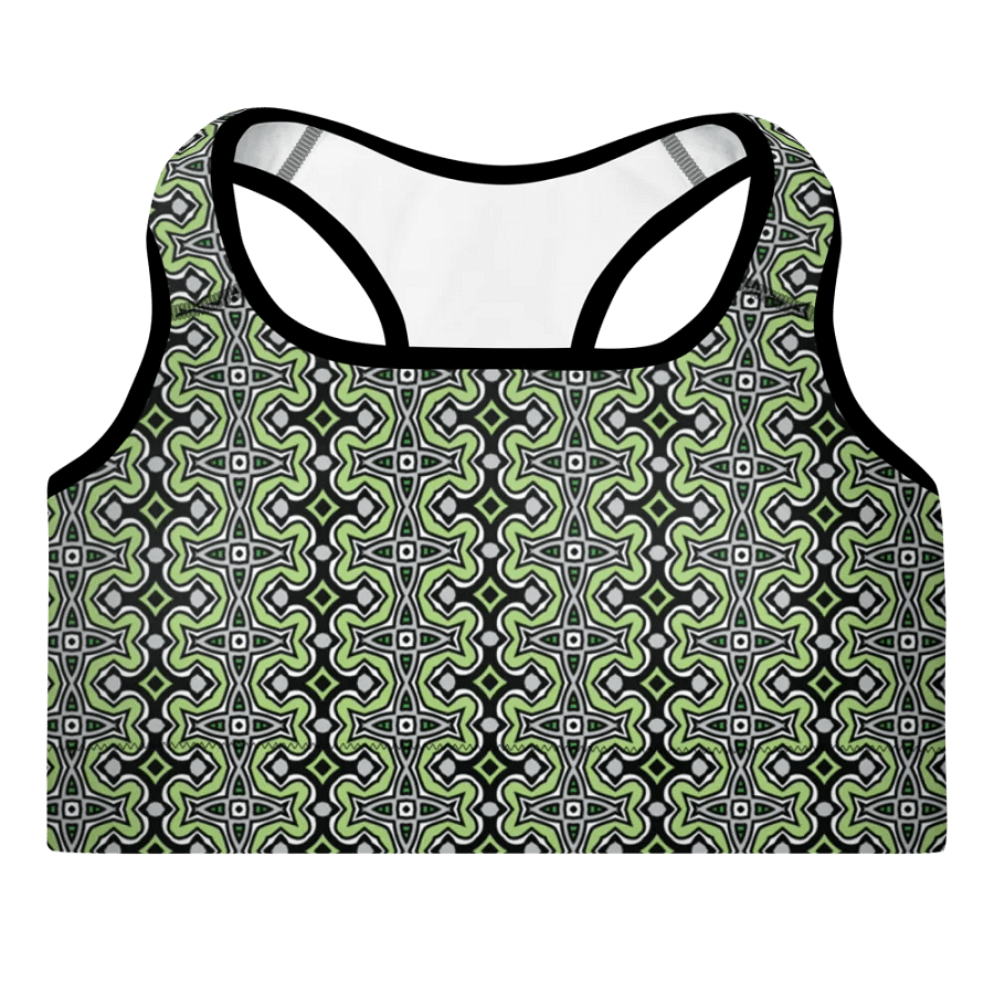 Aromantic Abstract (3) - Padded Sports Bra product image (3)