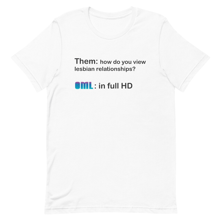 In Full HD T-Shirt - White product image (1)