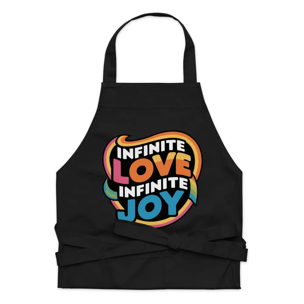 Infinite Love Infinite Joy Rainbow Apron product image (6)