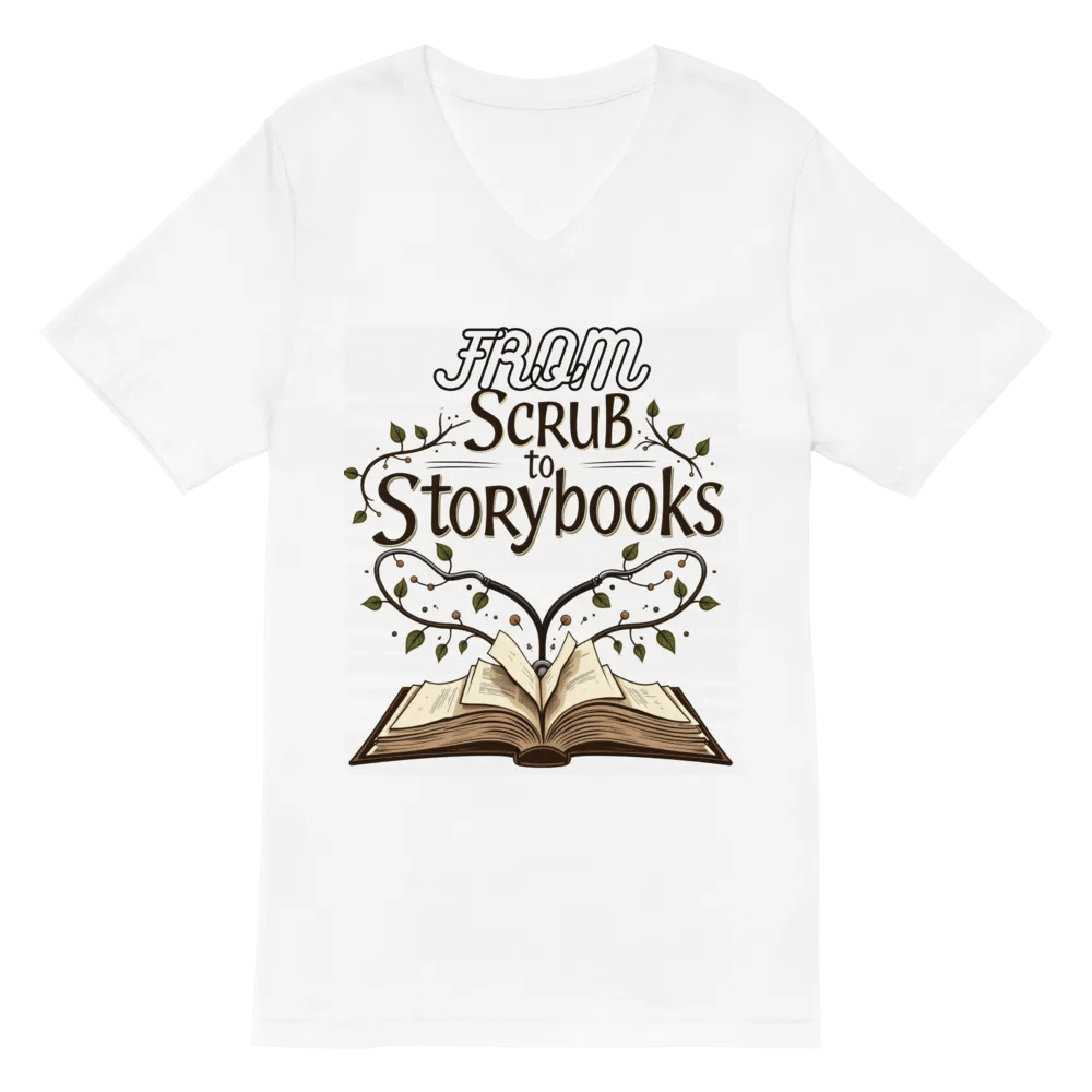 Storybook Vines V-Neck Tee product image (2)
