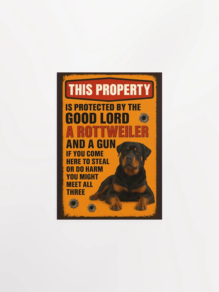Property Protected By Rottweiler product image (9)