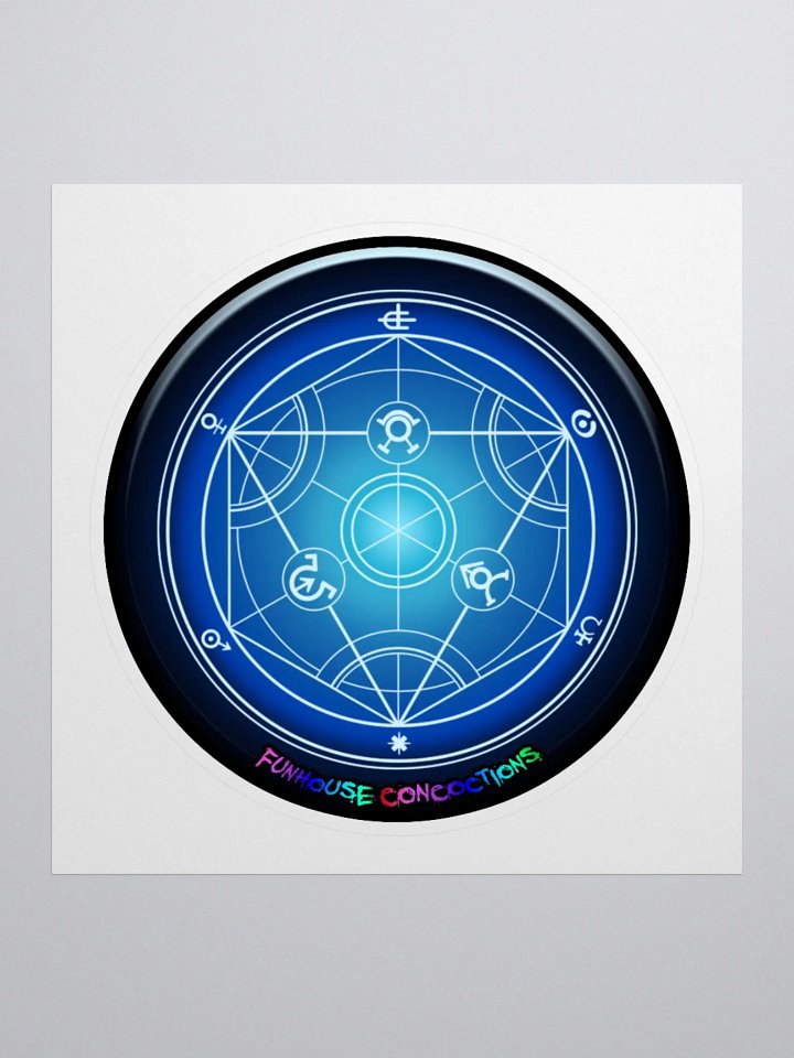Transmutation Circle Sticker product image (1)