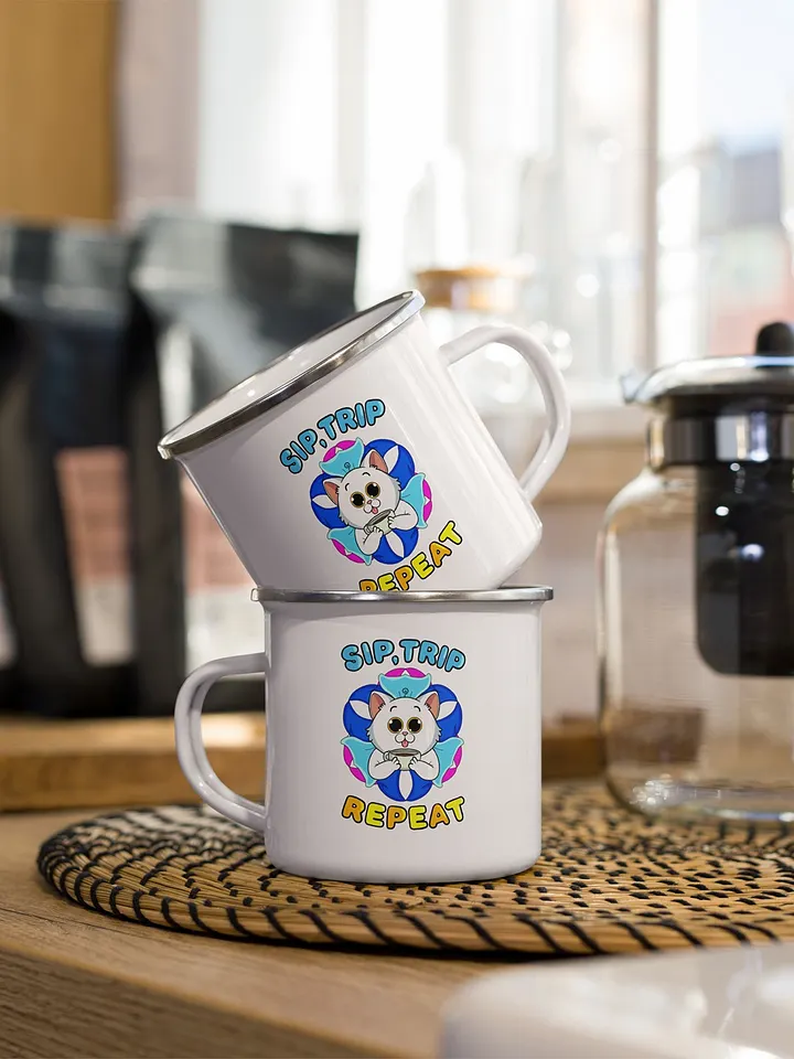 Sip, Trip, Repeat - Enamel Mug product image (2)