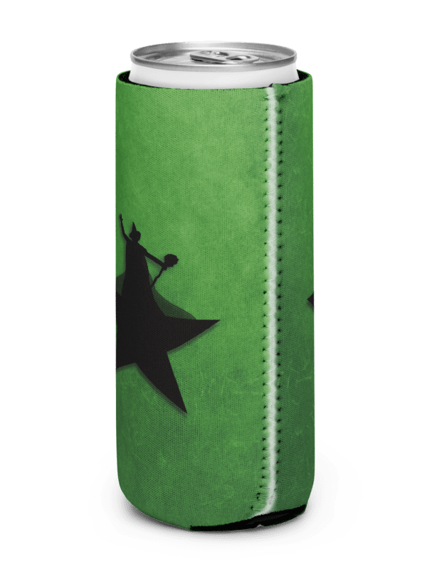 Wicked x Hamilton Can Cooler – Broadway Mashup Coozie for Musical Fans product image (2)