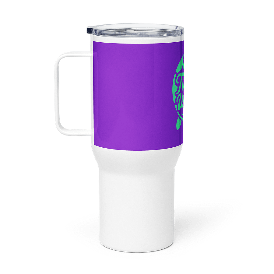 Turtle Water Handle tumbler — Crack Open the Chaos, Sip by Sip product image (1)
