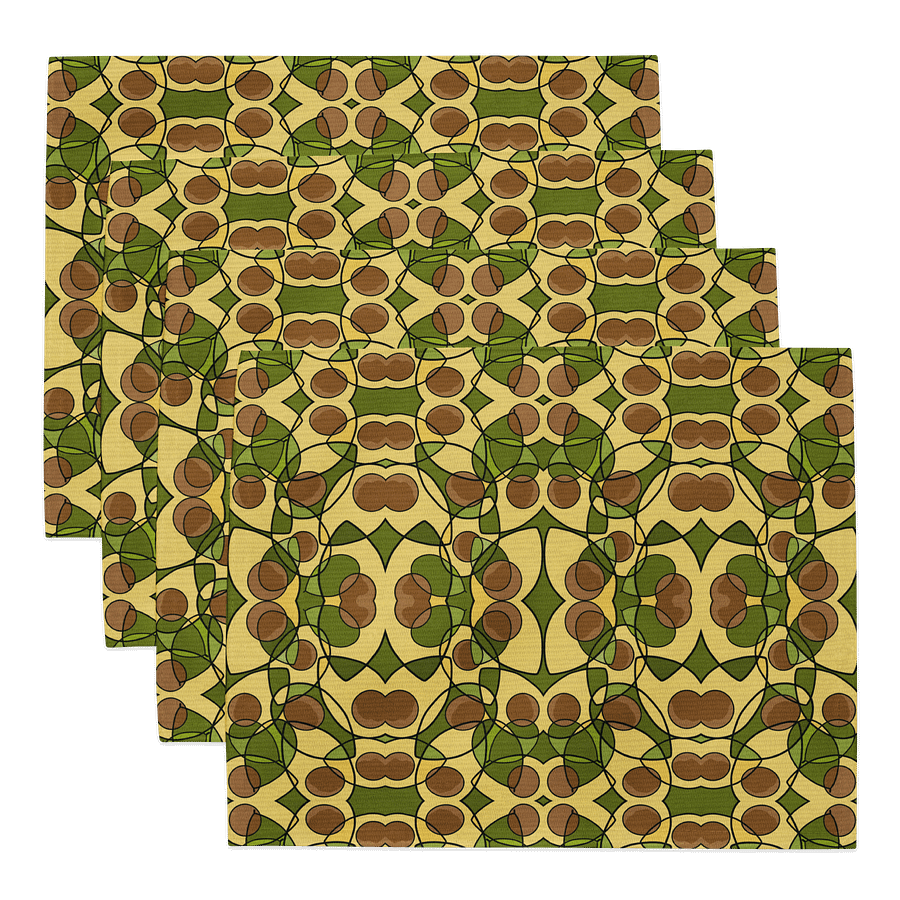 Avocado Reverie – Water-Resistant Placemat Set product image (1)