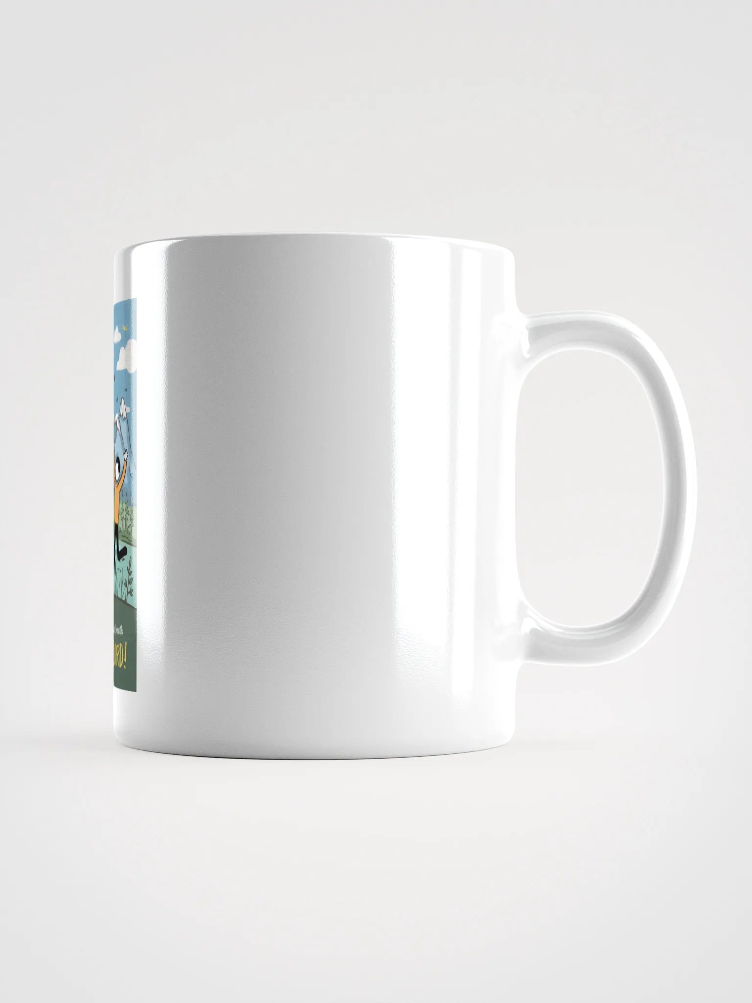White Praise the Lord Glossy Mug product image (1)