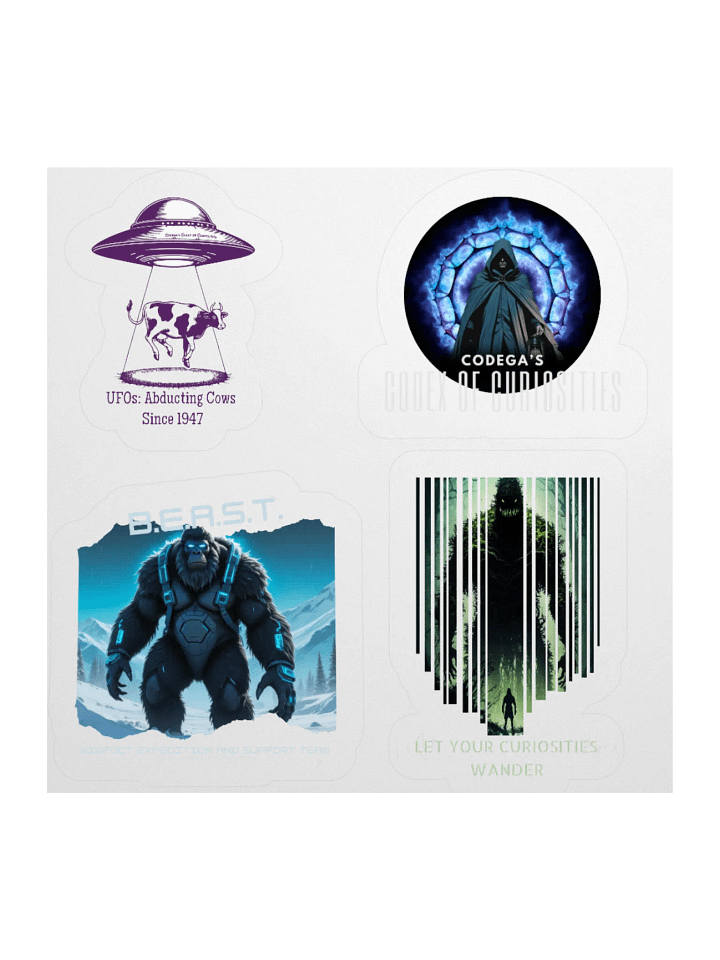 Magical Cryptid Sticker Collection product image (1)