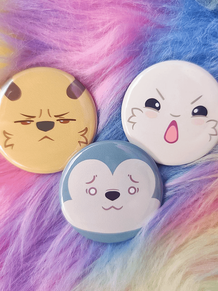 Totally Not Furries | Button Set product image (1)