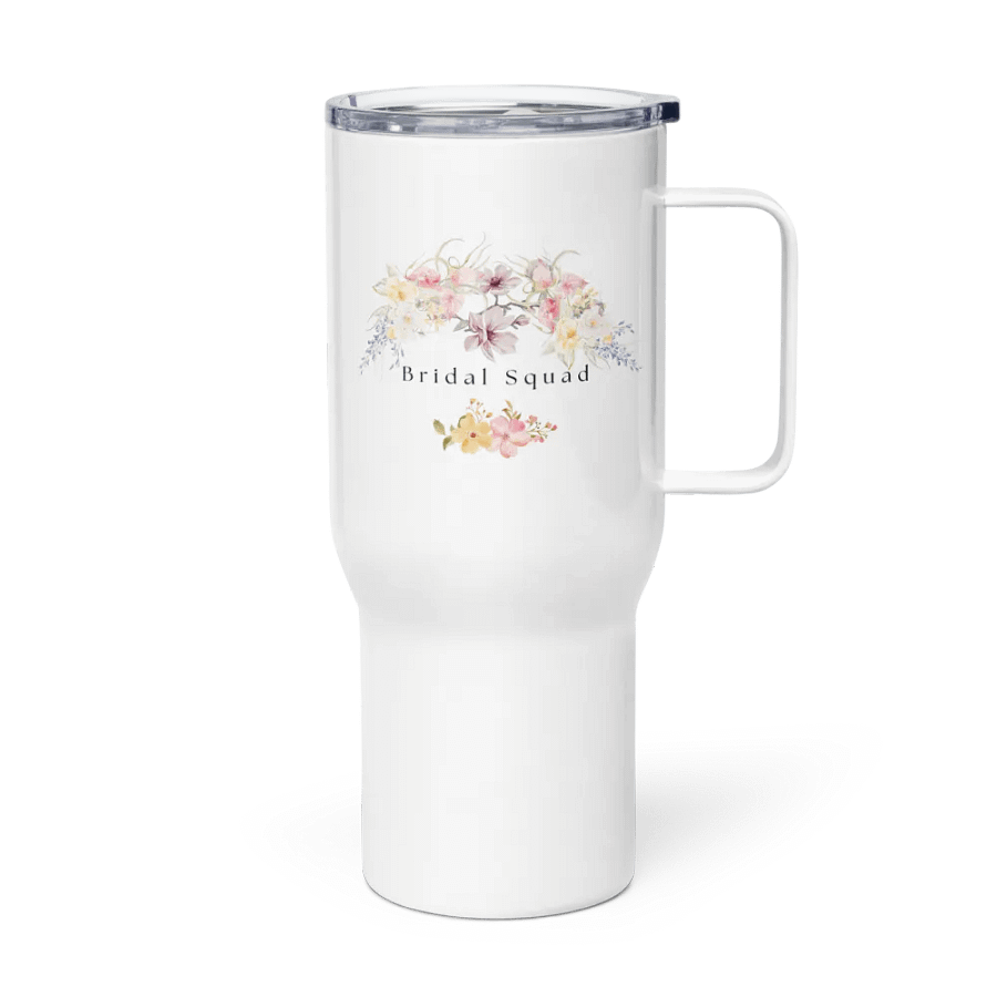 Bridal Squad 007 Delicate Floral Bliss Travel Mug product image (3)