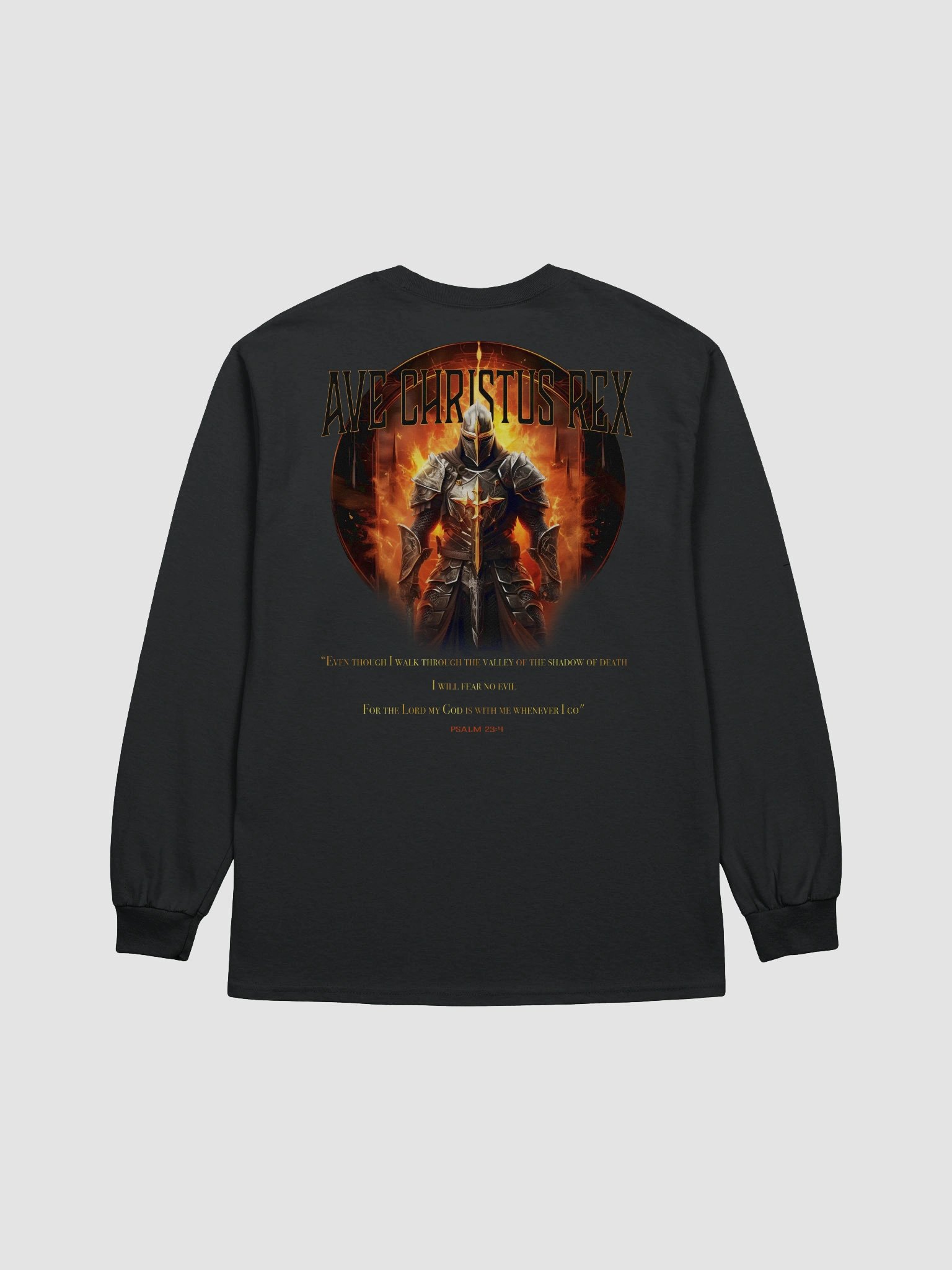 I will fear no evil Long Sleeve T-Shirt product image (3)