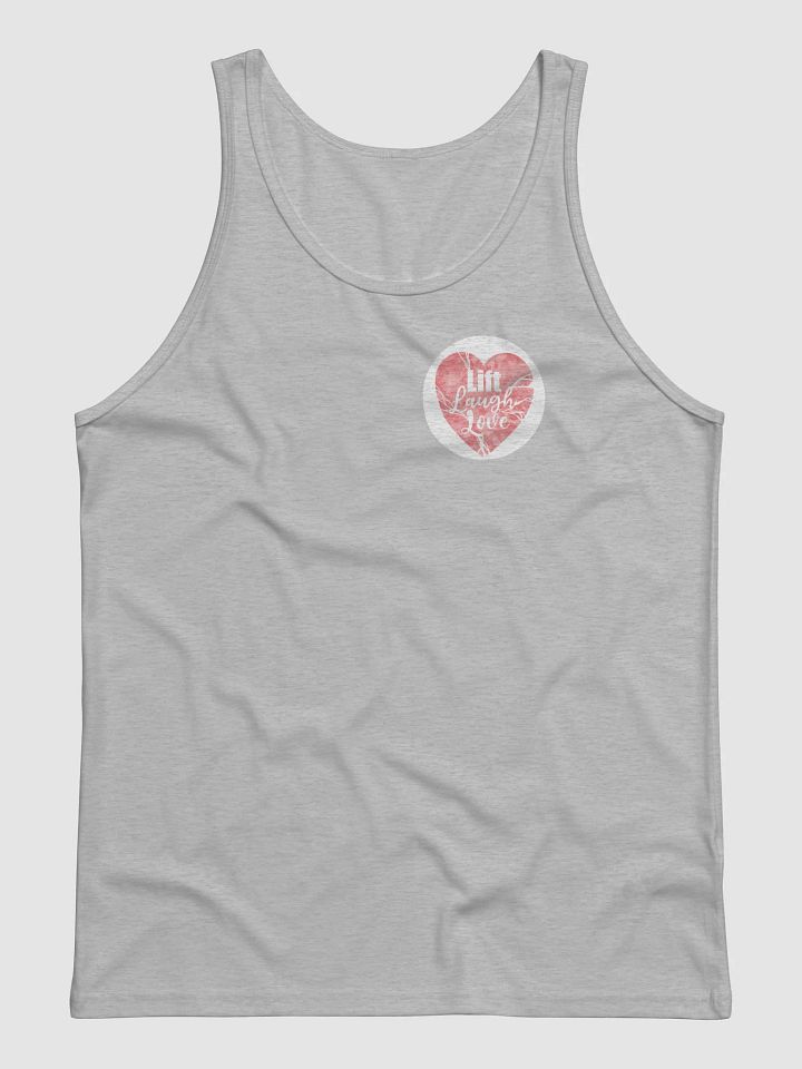 Lift Laugh Love Pink Heartbreak Tank Top product image (2)