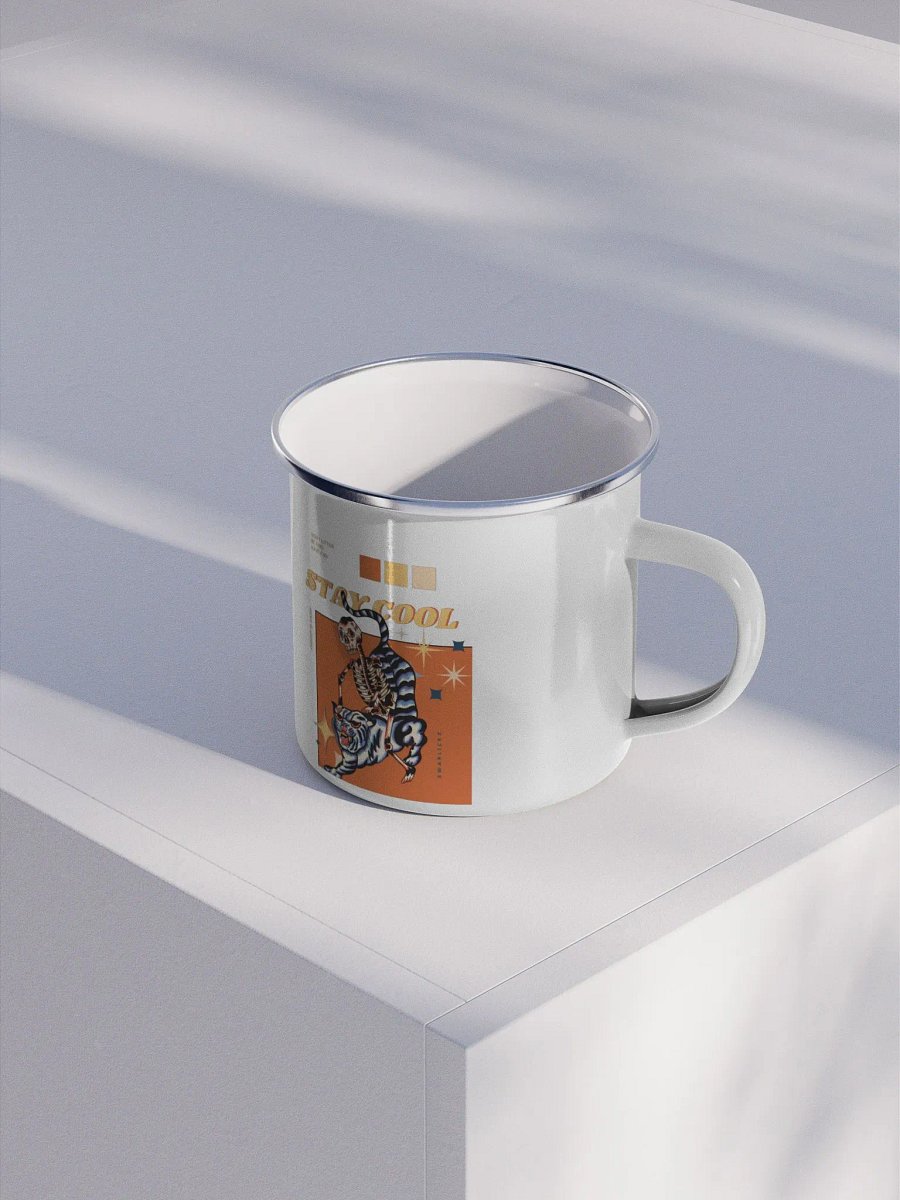Stay cool Enamel mug product image (2)