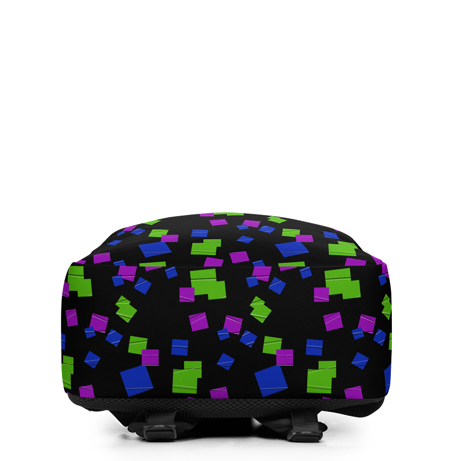 Dark Glitchy Backpack product image (4)