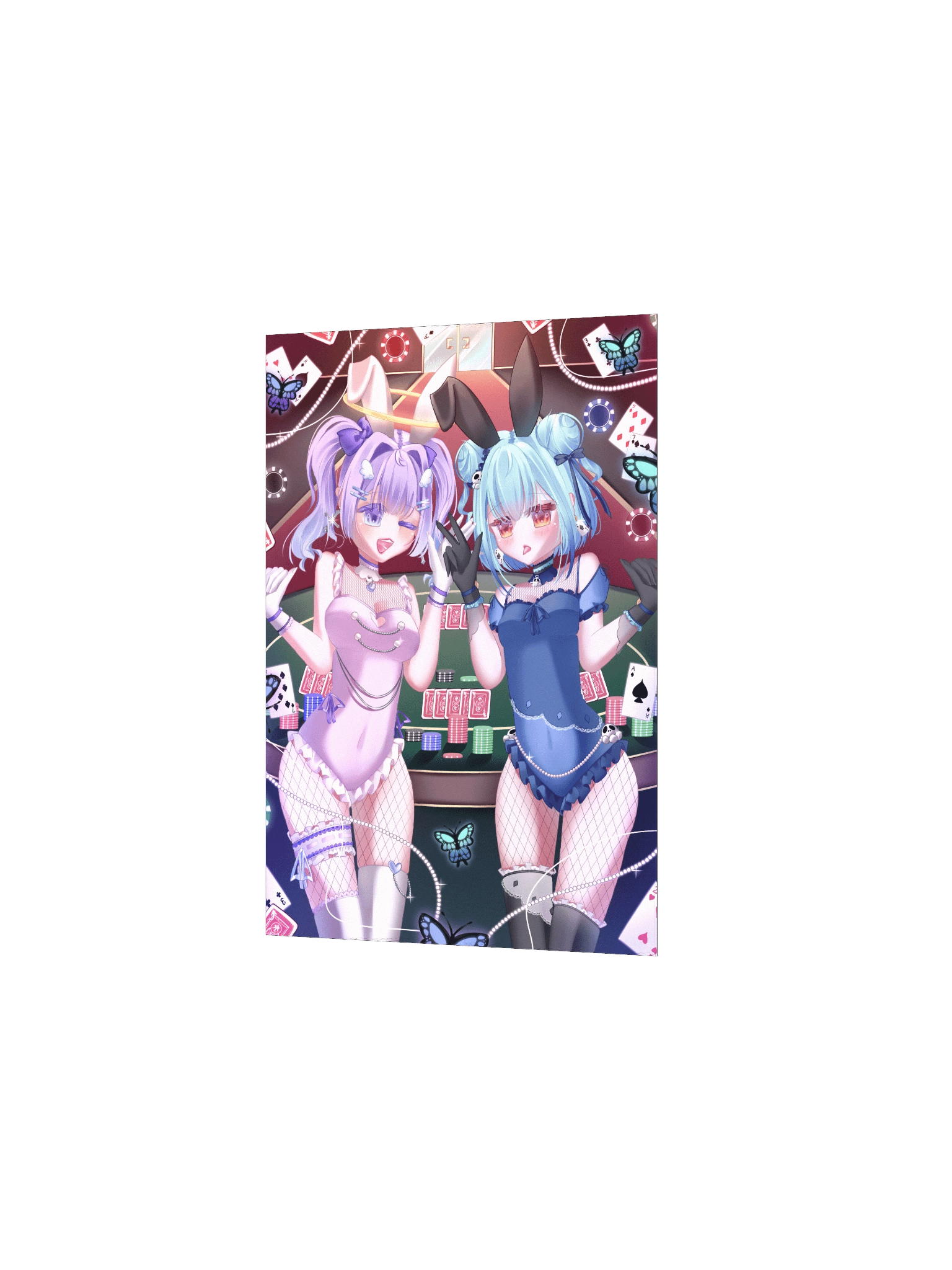 Mii x Ru Ver. Bunny Suits: Matte Paper Poster product image (2)
