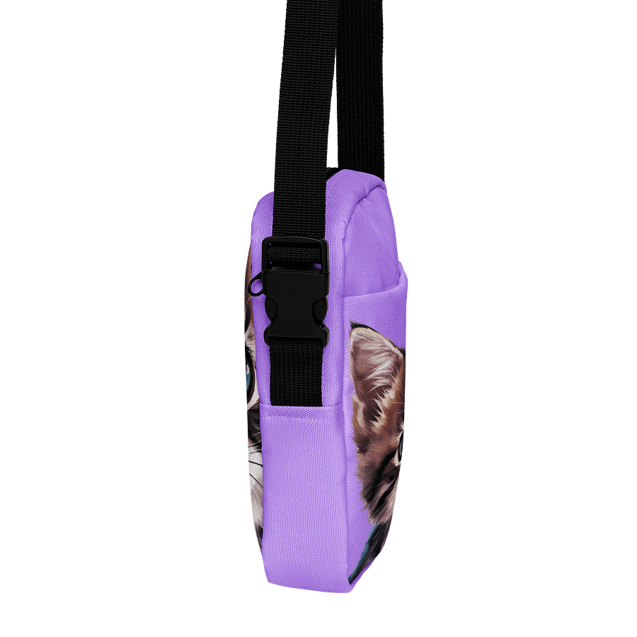 Cat Crossbody Bag Purple product image (4)