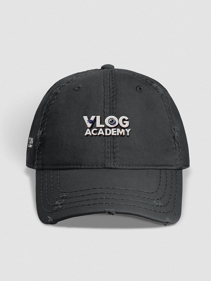 Vlog Academy Otto Distressed Dad Hat product image (4)