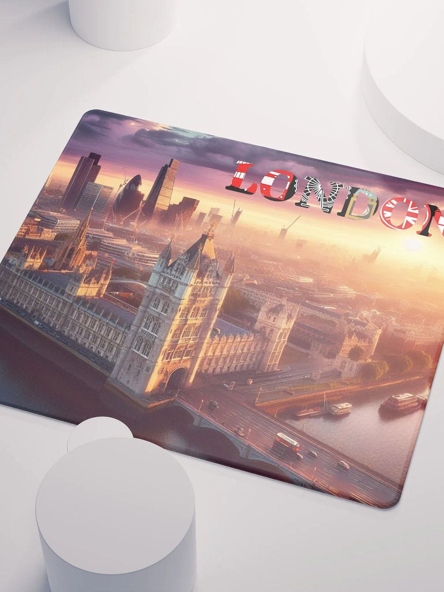 LONDON illustration -Gaming mouse pad product image (4)