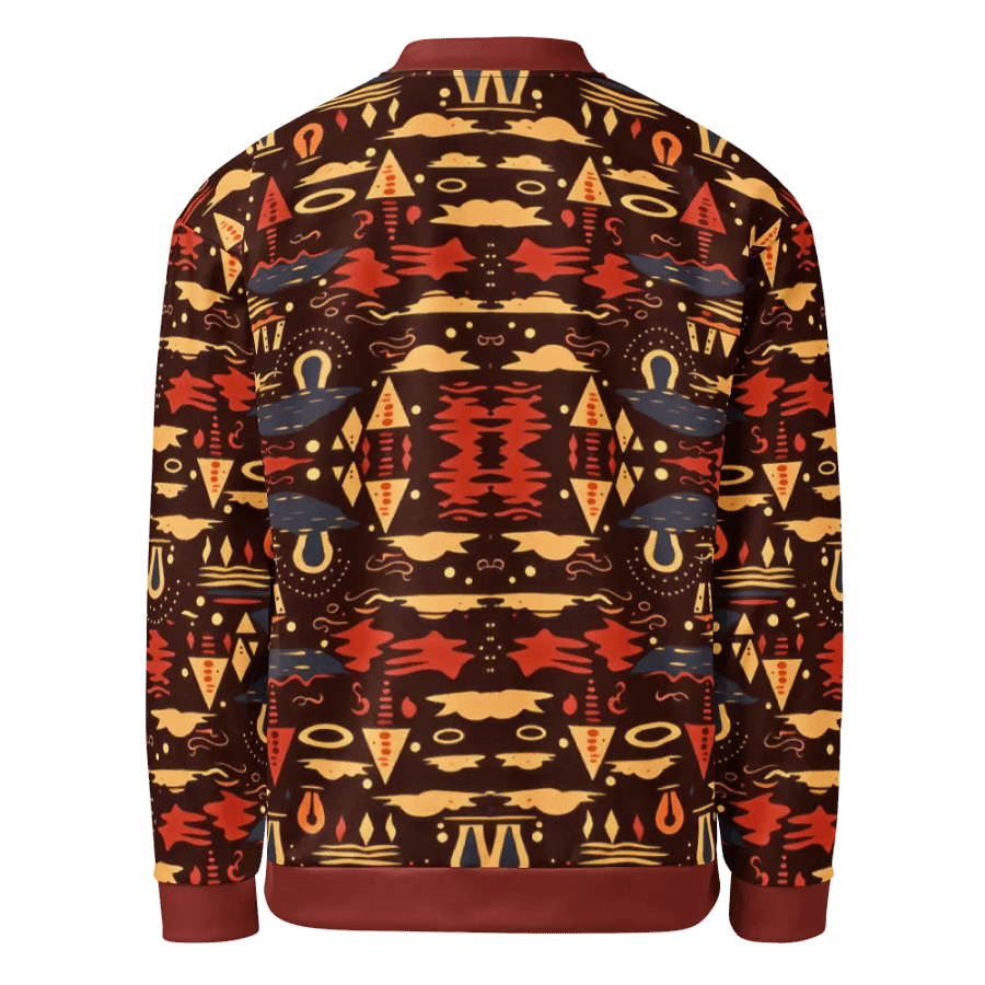 African Symmetrica: Custom All-Over Print Bomber Jacket product image (3)