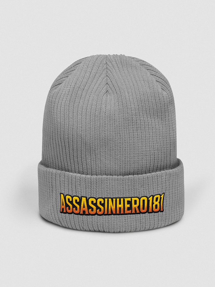white Hero Beenie product image (1)