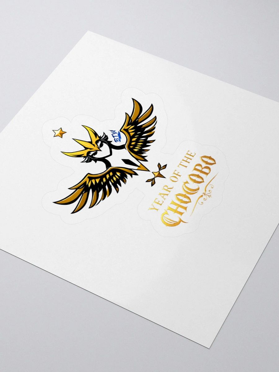 BTW year of the chocobo die cut stickers product image (9)