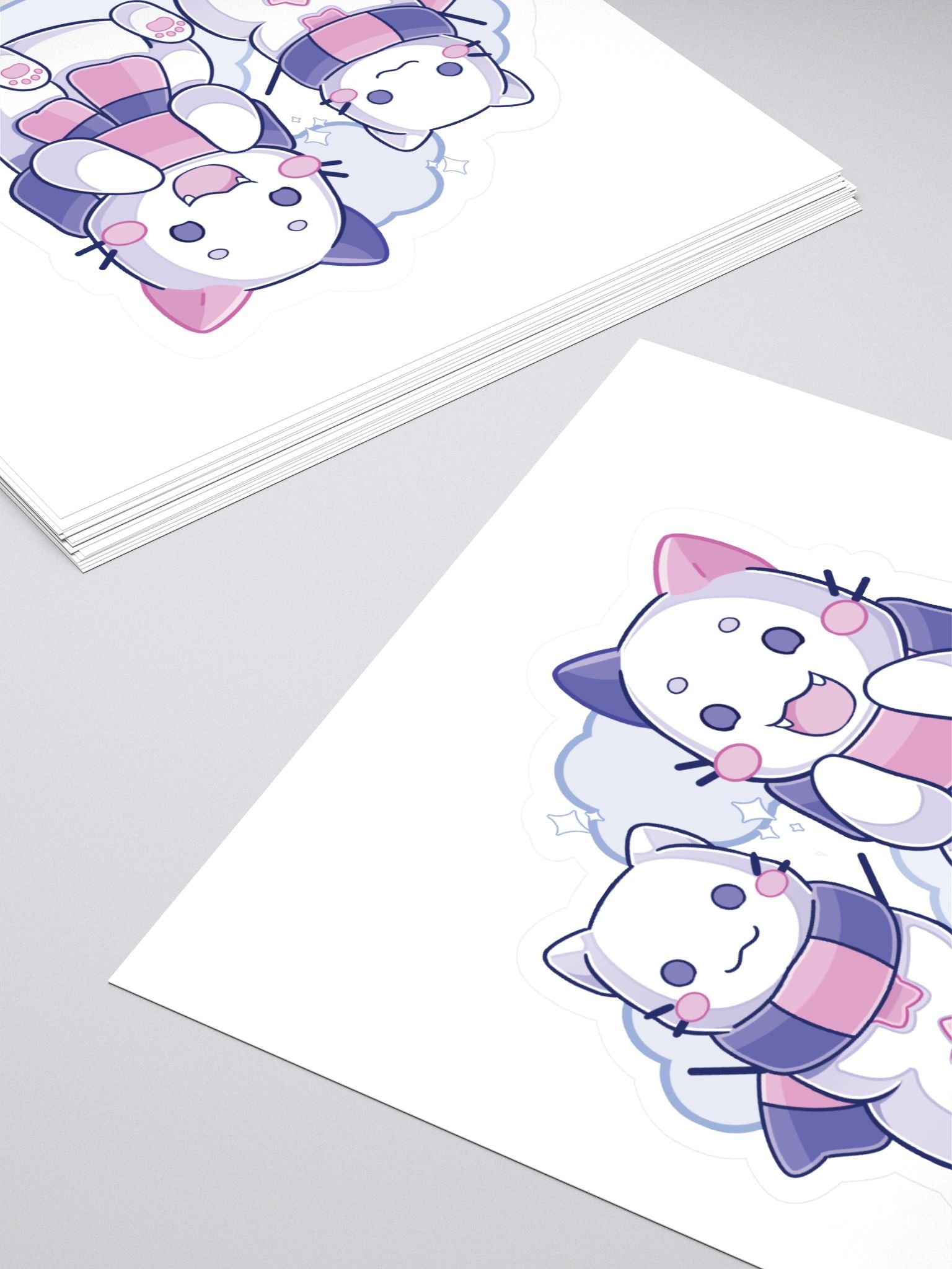 Sticker • CandiCat & SnowCat • 2024 product image (4)