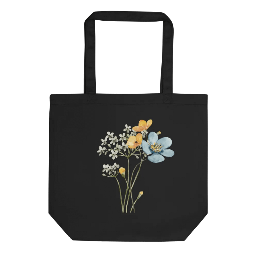 Everyday Tote wildflowers design product image (5)