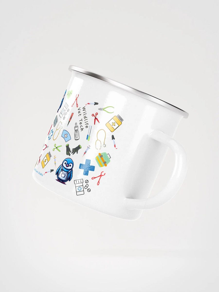Wildlife Vet Tech Little Blue Penguin Adventure Essential Enamel Mug product image (3)