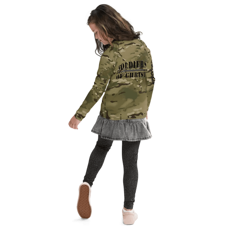 Faithful Camo: Youth Rash Guard - Multicam product image (10)