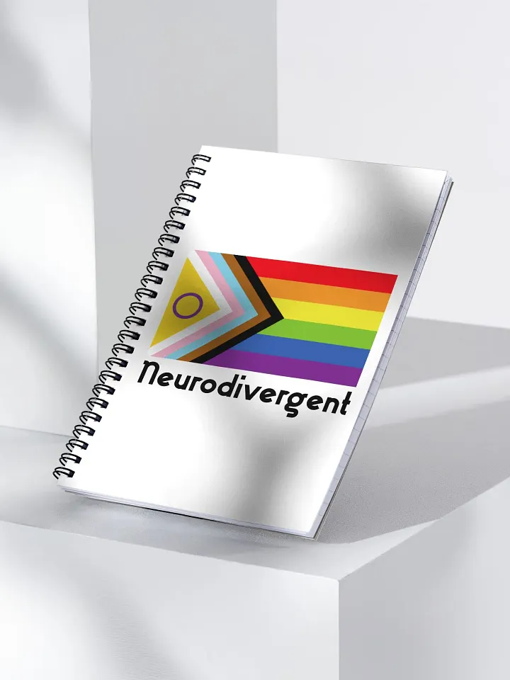 LGBTQIA+ Neurodivergent Inclusive Pride Notebook product image (1)