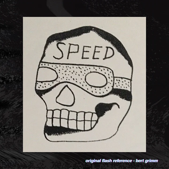Bert Grimm 'Sleep' Speed Skull Pattern product image (2)