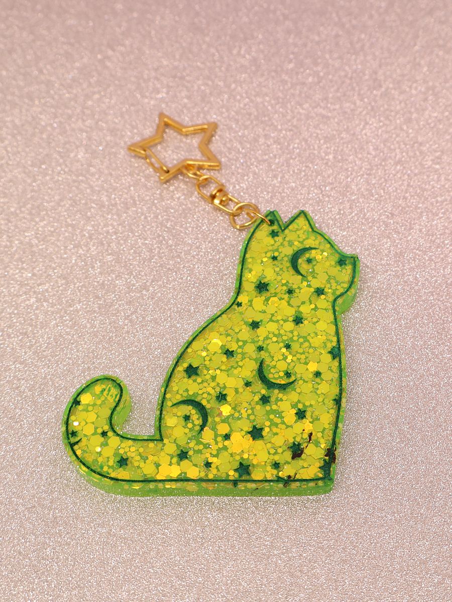 Galaxy Cat Keychain product image (4)