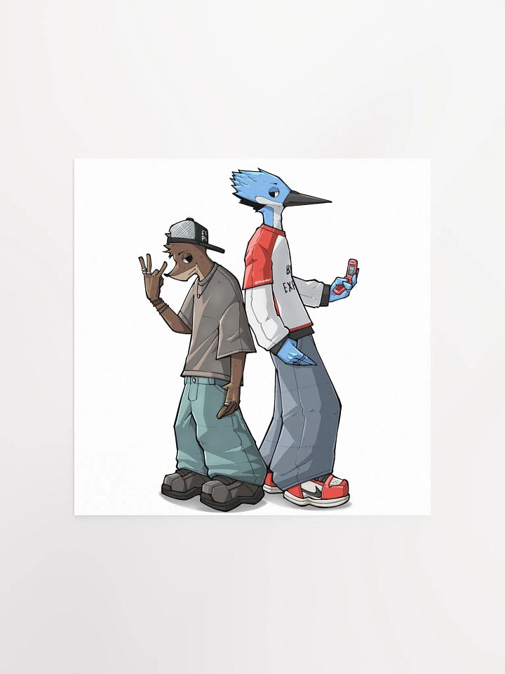 RIGBY AND MORDECAI POSTER product image (4)