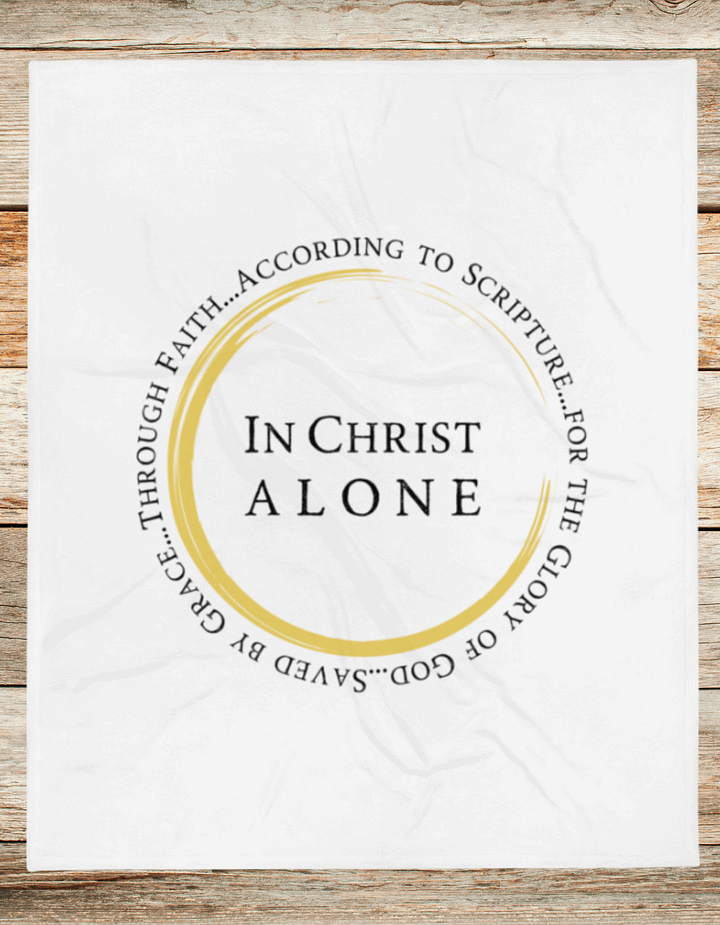 In Christ A Lone 50x60 Throw product image (1)