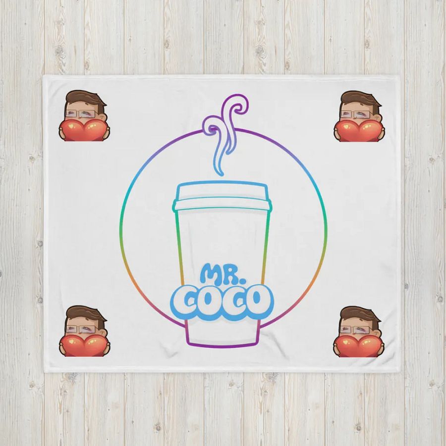 MR. COCO Beverage Cup Throw Blanket product image (4)