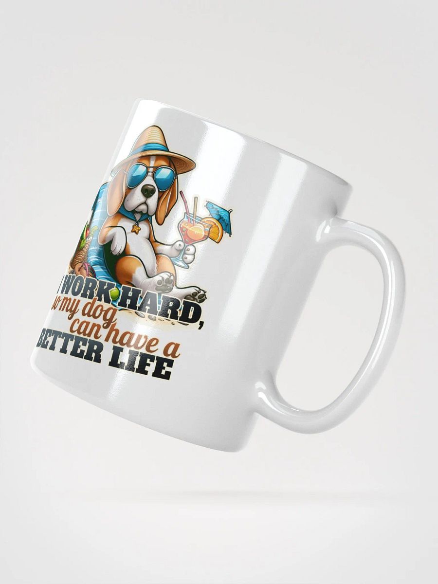 Work Hard - Beagle Beach - Mug product image (5)