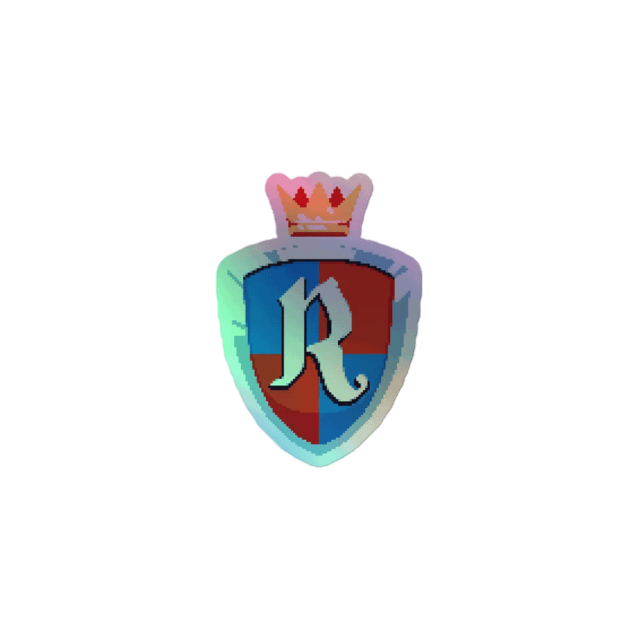 Crest Holo Sticker (Naked Edition) product image (1)