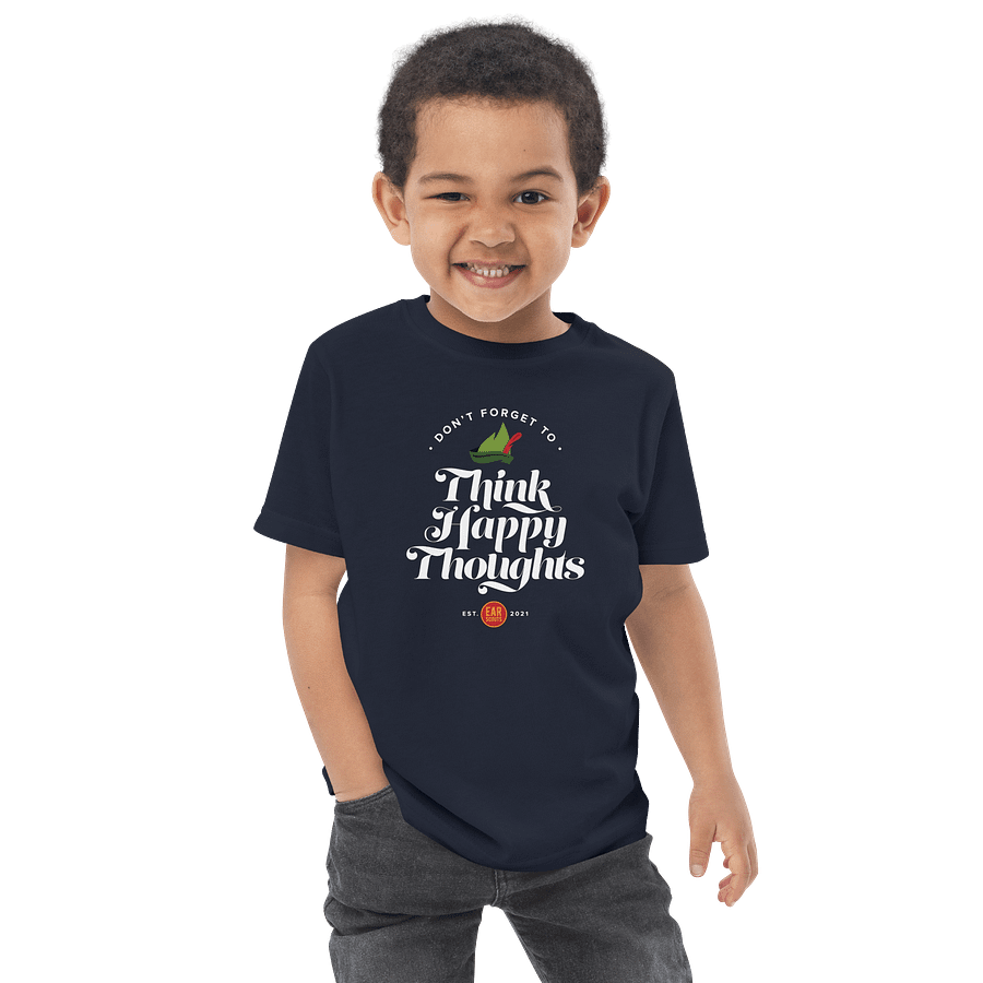 Happy Toddler Tee (Navy) product image (4)