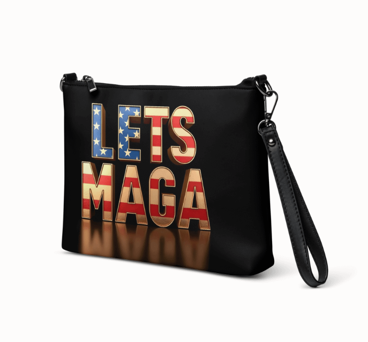 Patriotic Lets Maga Crossbody Bag product image (6)