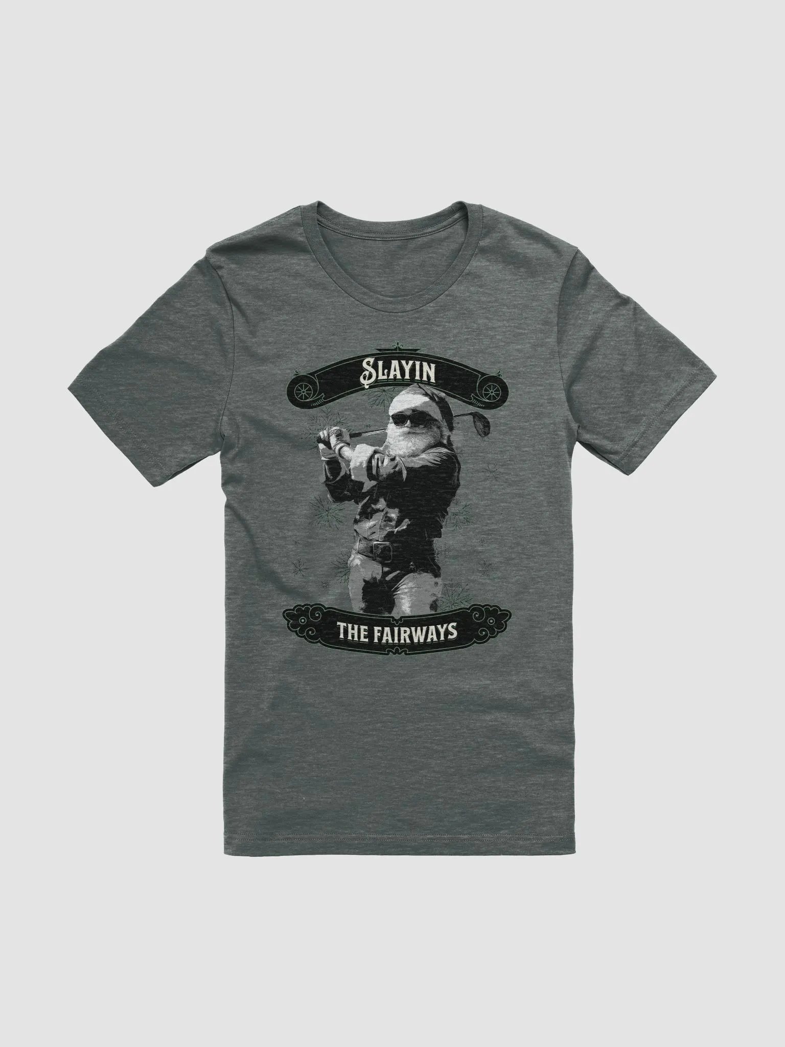 Santa's Slayin the Fairways - Golf streetwear t-shirt product image (1)
