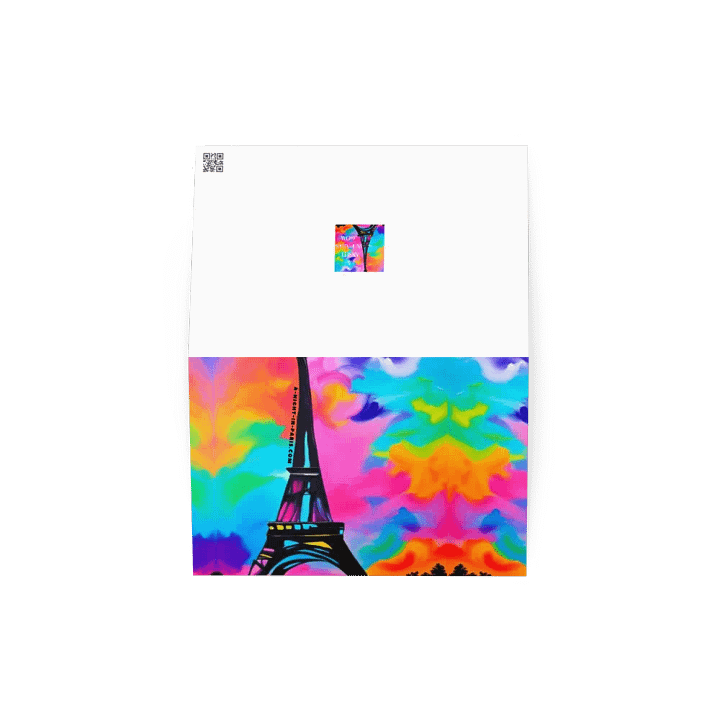 EIFFEL PARIS • GREETING CARD & ENVELOPE product image (2)