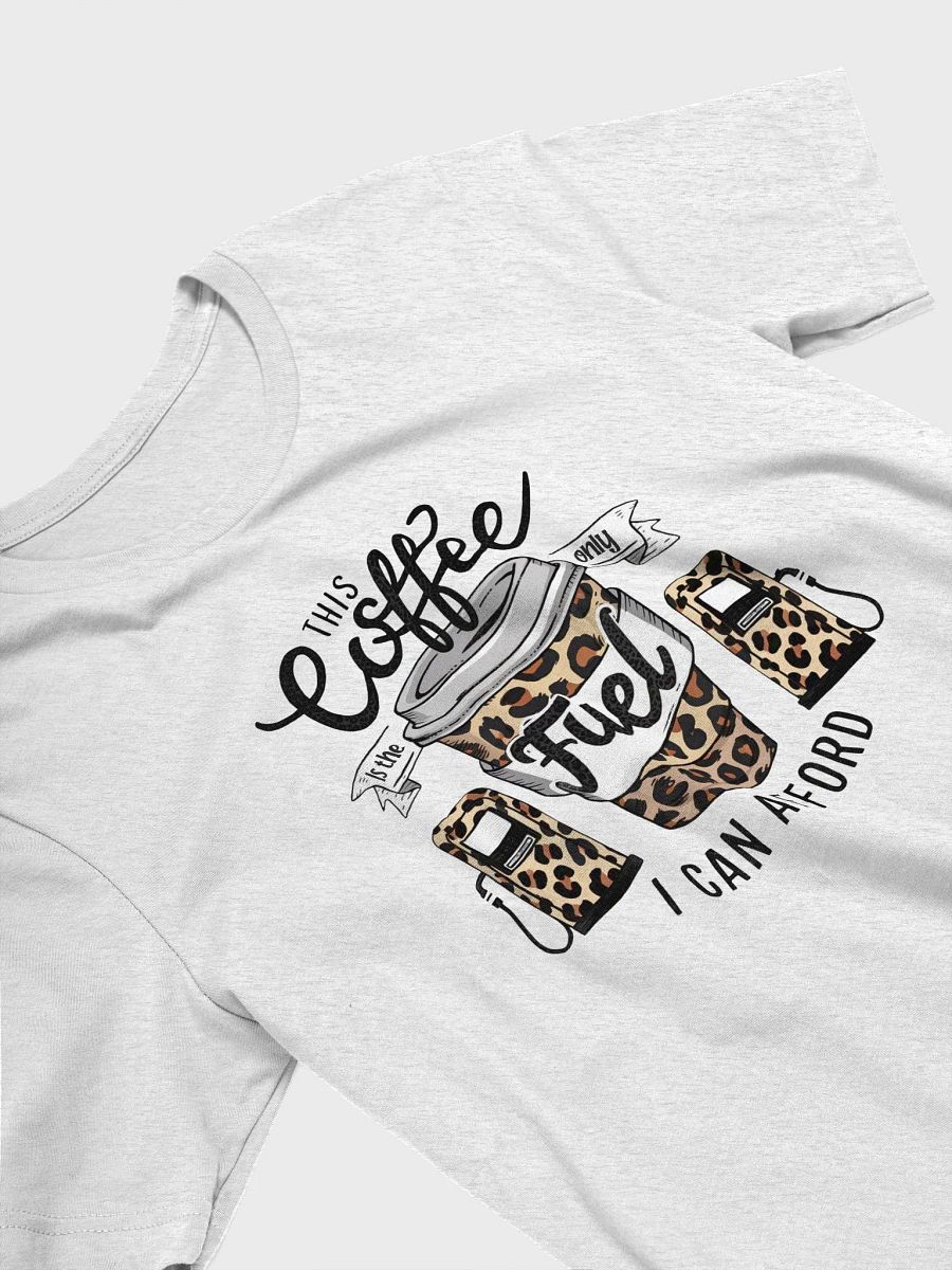 Leopard Print Fuel Coffee T-Shirt product image (2)