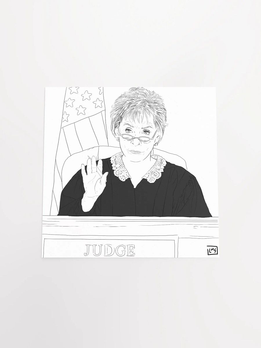 Queen Judge Judy - Poster Print product image (4)