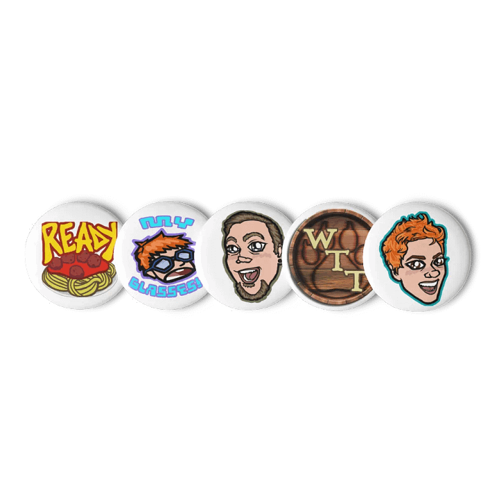 Wacky Crew and Emotes Buttons product image (2)