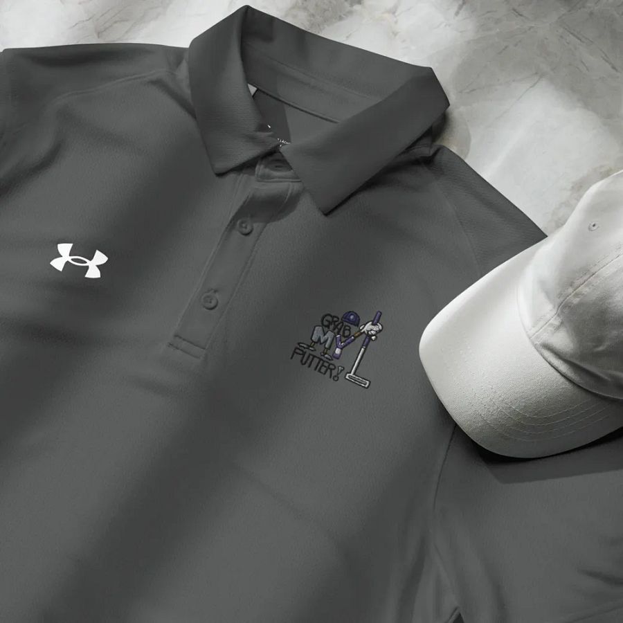 Grab My Putter Men's Polo product image (1)
