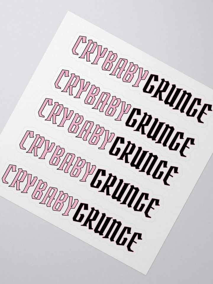 CRYBABY STICKERS product image (2)