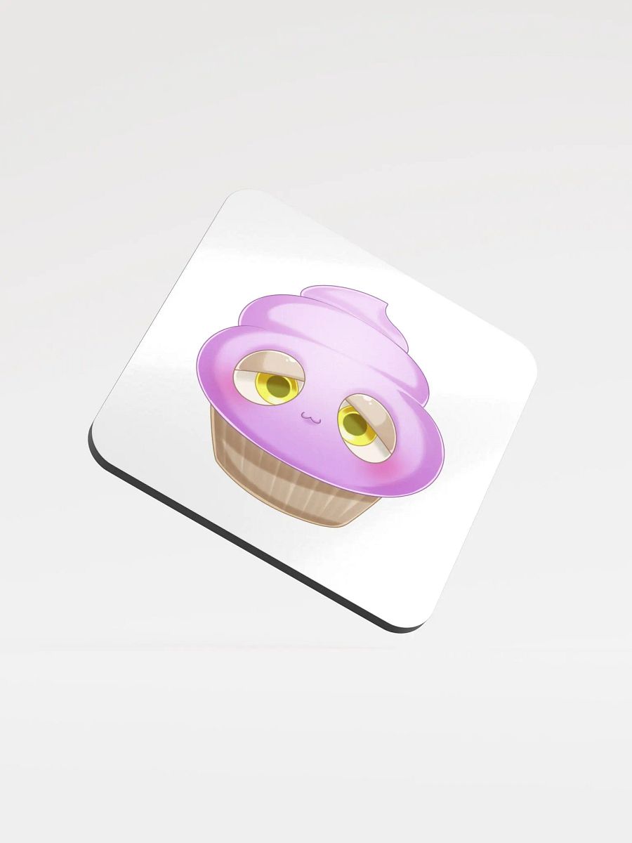 Plum the Muffin Cork Coaster product image (1)