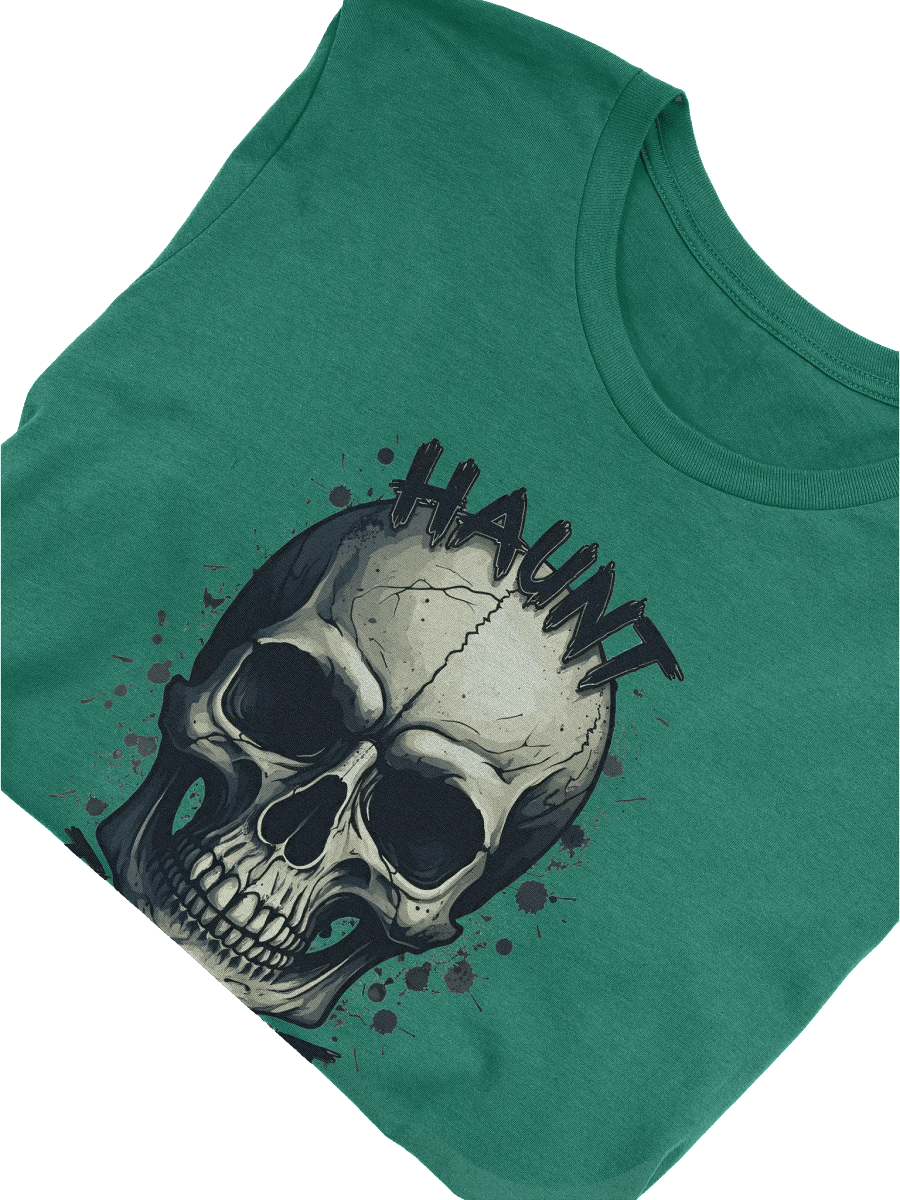 Grunge Skull Halloween T-Shirt product image (29)
